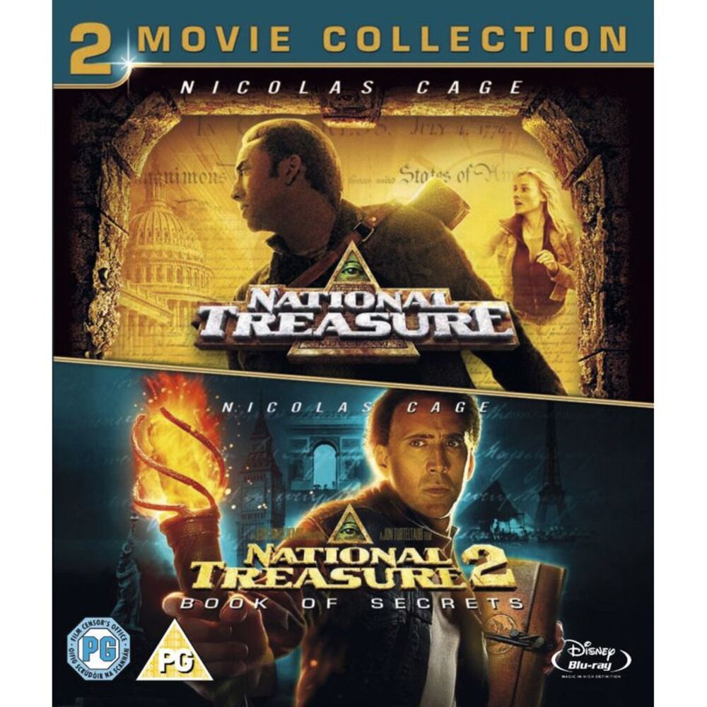 National Treasure: 2-Movie Collection  BLU-RAY